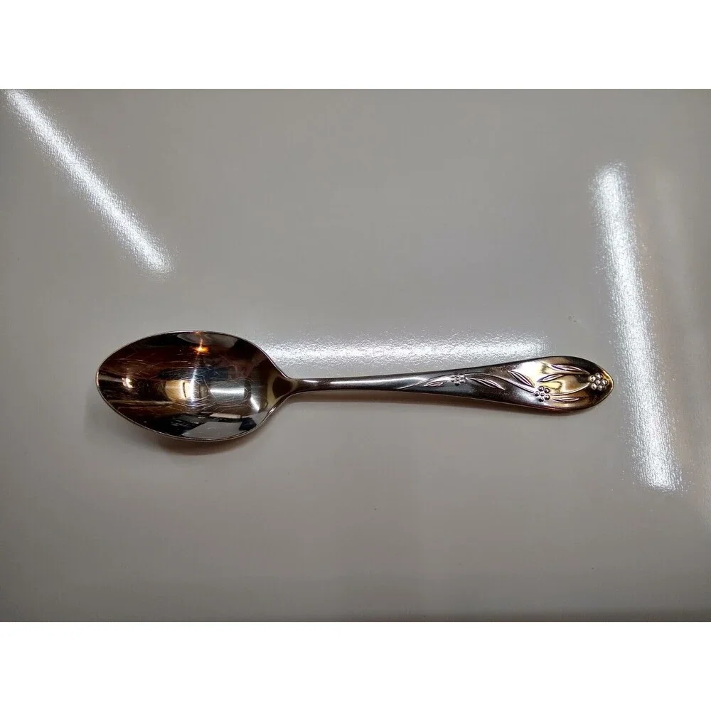 2 Temp-Tations Stainless Steel Old World Floral 7 1/4